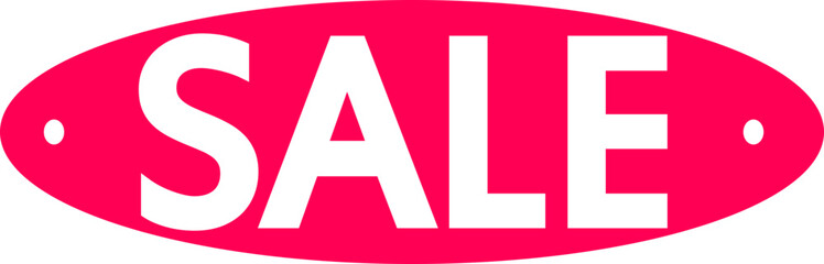 red sale label vector file svg sale sign