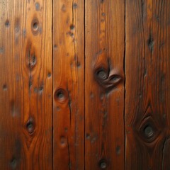 Fototapeta premium Warm Rustic Wooden Plank Background Texture