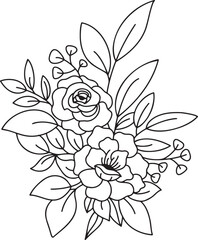 vector illustration of a flower