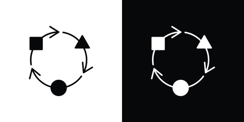 Adaptation icon Symbol, logo illustration. Vector graphics for web.