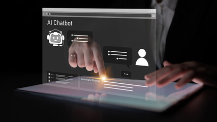 AI chatbot using prompt engineering and LLM deep learning delivers explainable generative AI for...