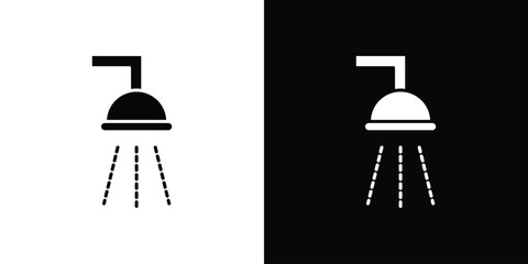 Shower icon Symbol, logo illustration. Vector graphics for web.