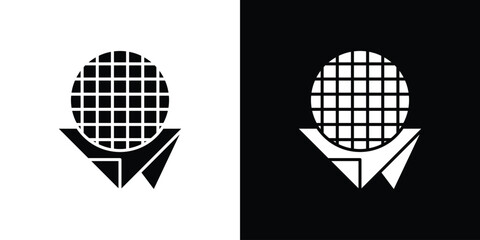 Stroopwafel icon Symbol, logo illustration. Vector graphics for web.