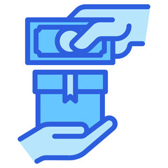 Obraz premium Cash On Delivery Icon