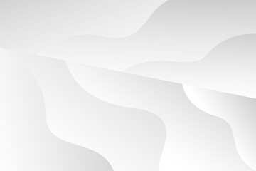 abstract white modern background with gradient wave layer. design artistic