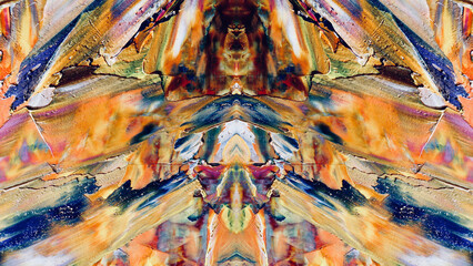 Abstract art background . Hand painting artwork on canvas .