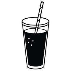 Vibrant Green Juice Illustration with Fresh Ingredients and Healthy Lifestyle Concept