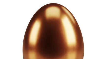 Close up of a shiny copper bullet against a dark background