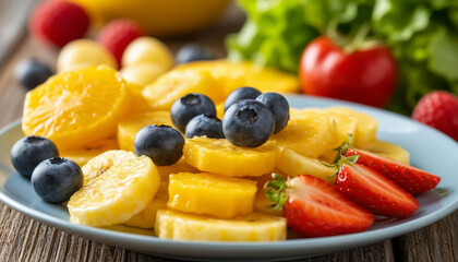 Children's fruit breakfast