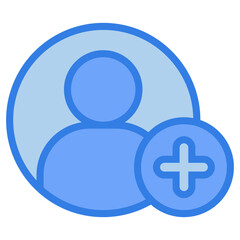 Obraz premium Add Contact Icon