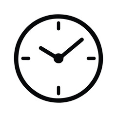 Clock Icon for Time Management and Scheduling