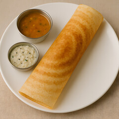 Authentic South Indian Breakfast Platter generative AI