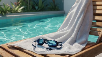 Poolside Relaxation