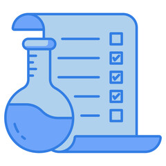 Obraz premium Experiment Icon