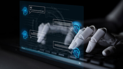 AI enhances chatbot interface by streamlining chatbot, communication, and AI support into one...