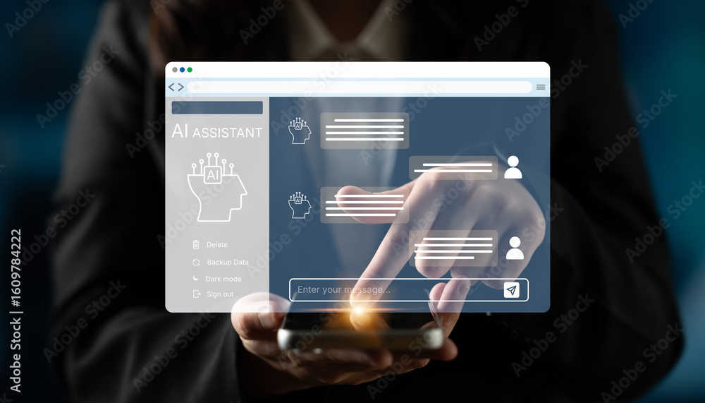 Poster ai chatbot using prompt engineering and llm deep learning delivers explainable generative ai for sma