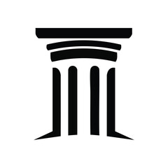 Dark Ancient Pillar. A dimly lit architectural support emerges from profound darkness, evoking mystery, strength, and historical depth. A solitary, enduring structure.