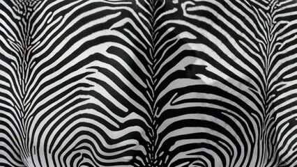 Zebra pattern close-up