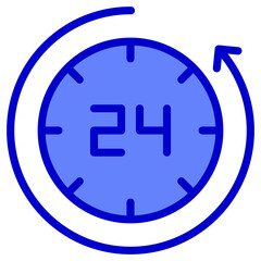 24 Hours Icon