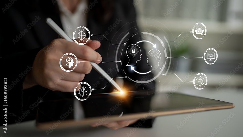 Poster ai assistant with llm, big data, machine learning, and generative ai powers prompt engineering and s
