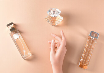 cosmetic bottle mockup beauty product design
