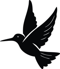 Hummingbird silhouettes 