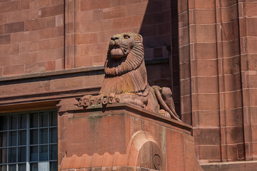 Kunsthalle Mannheim is a museum of modern and contemporary art. MANNHEIM, GERMANY.