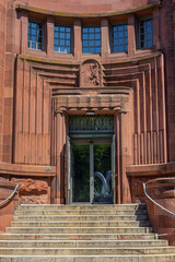 Kunsthalle Mannheim is a museum of modern and contemporary art. MANNHEIM, GERMANY.