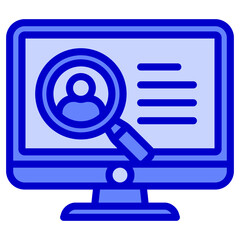 Online Recruitment Icon