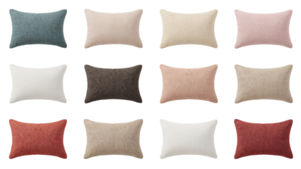 Discover elegant lumbar pillows in a variety of rich, textured colors to enhance any modern home decor, adding comfort and style.