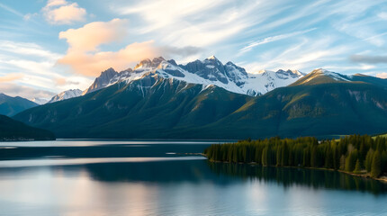 Fototapeta premium Beautiful mountain landscape