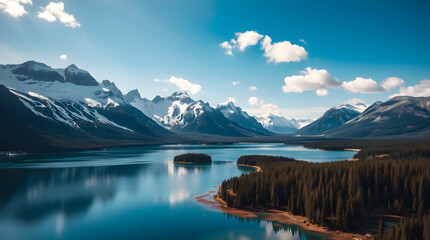 Beautiful mountain landscape
