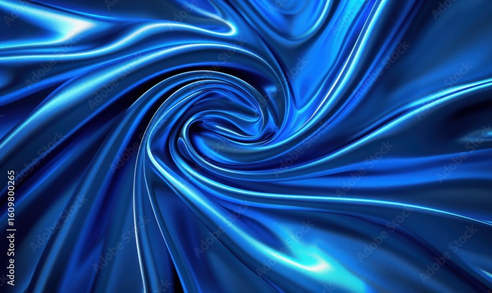 Poster abstract swirl background image with blue texture and dynamic wavy pattern