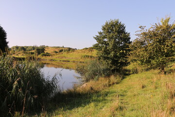 Landschaftspark in Castrop-Rauxel im Ruhrgebiet	