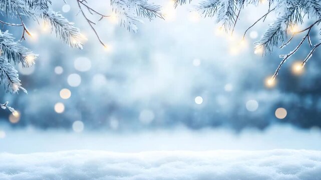 Ultra HD The tranquil beauty of a snow covered landscape video snowflakes video snow landscape video snow falling landscape video snowy forest landscape video