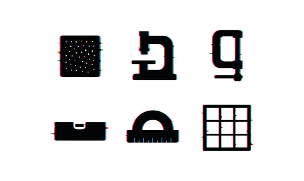 isolated backgond surface wear layer surface profile scanner surface ness comparator surface adhesion tester surface leveling tool surface alignment