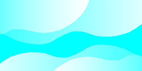 Liquid color background design. Blue elements with fluid gradient. Dynamic shapes composition. Vector illustration