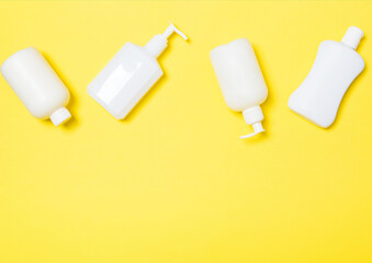 cosmetic bottle mockup beauty product design