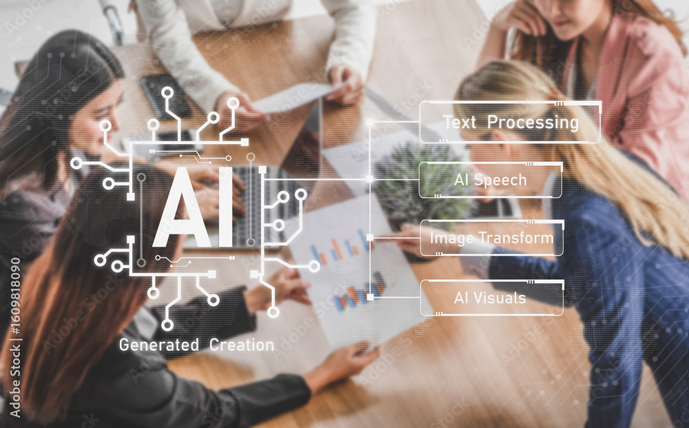 Poster ai assistant with llm, big data, machine learning, and generative ai powers prompt engineering and s