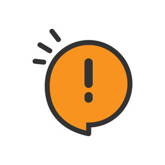 Important, attention, notice, sign. Announce message and sticker, important information.