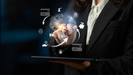 Global digital payment network connecting users, banks, and financial services worldwide through...