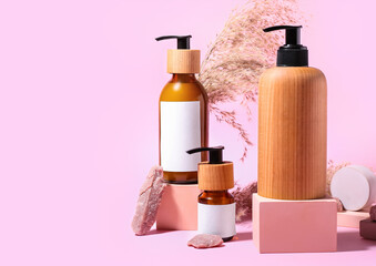 Cosmetic Bottle Mockup for Beauty Product Packaging Design