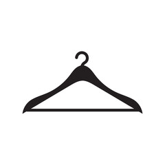 Hanger icon. Clothes hanger. Hanger icon vector isolated on white background. Vector Graphic. EPS 10