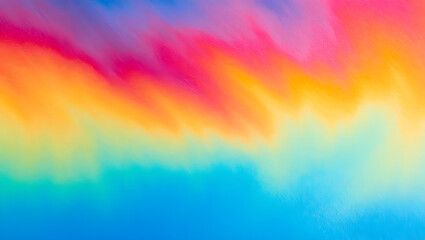 Abstract colorful background with vibrant lines and soft pastel hues blending in a motion-filled sky