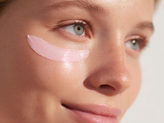 cr&egrave;me et soin du visage - IA Generated	