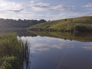 lake in the mountains