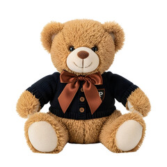 Teddy bear with bow tie sweater