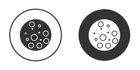 Mercury icon Symbol, logo illustration. Vector graphics for web.