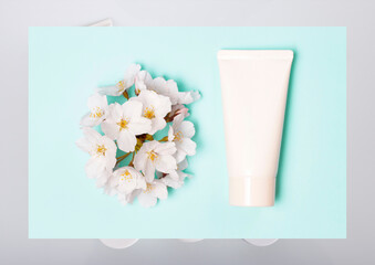 Cosmetic Bottle Mockup for Beauty Product Packaging Design – Realistic PSD Template