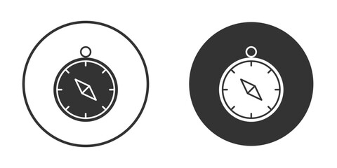 Compass icon Symbol, logo illustration. Vector graphics for web.